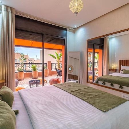 L'Atlas - Appartement Authentique A Gueliz Marakeş Dış mekan fotoğraf