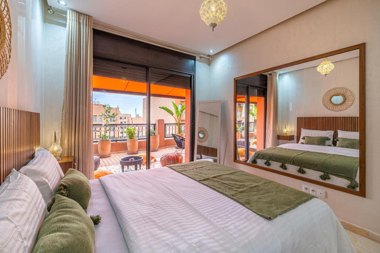 L'Atlas - Appartement Authentique A Gueliz Marakeş Dış mekan fotoğraf