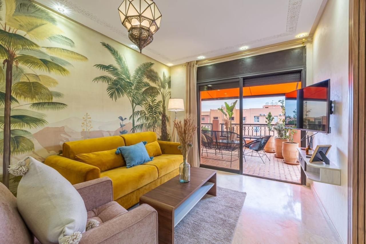 L'Atlas - Appartement Authentique A Gueliz Marakeş Dış mekan fotoğraf