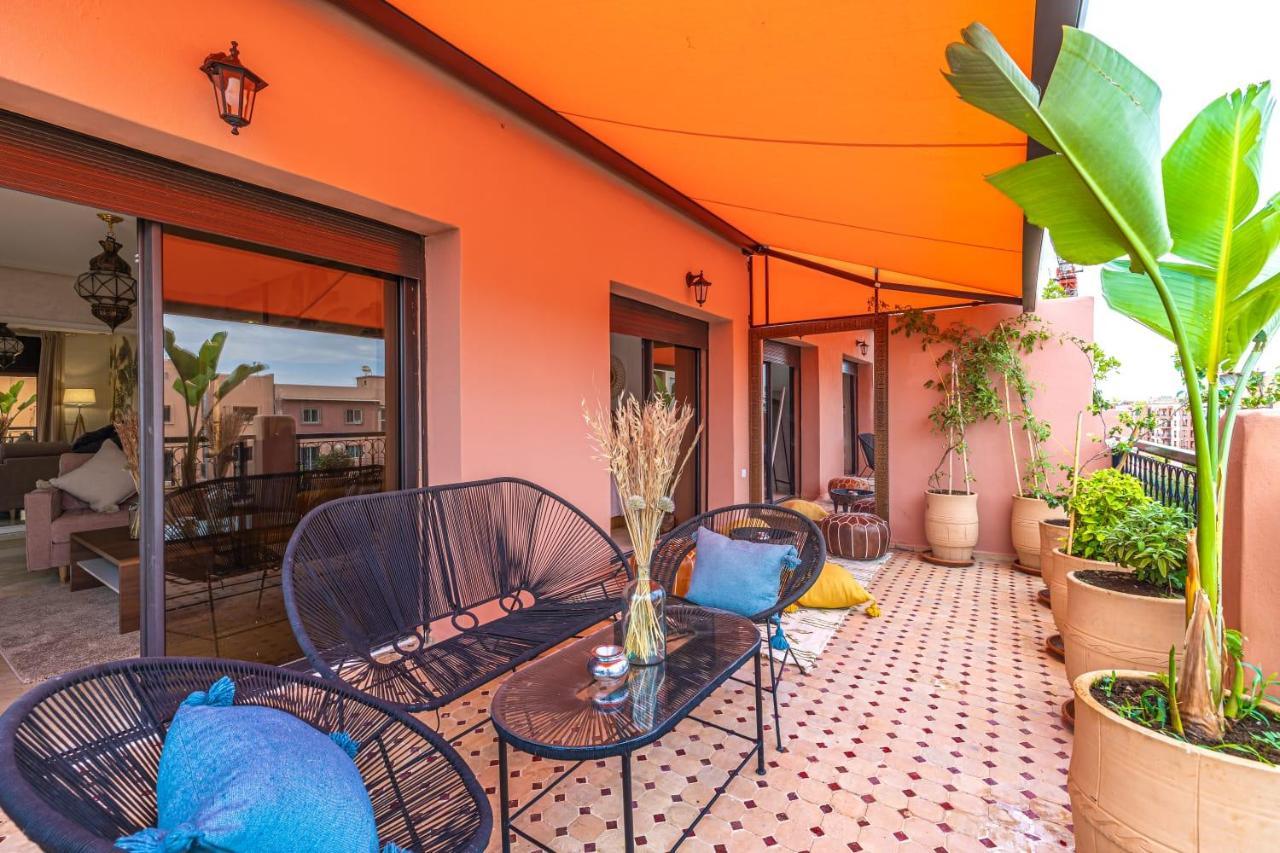L'Atlas - Appartement Authentique A Gueliz Marakeş Dış mekan fotoğraf