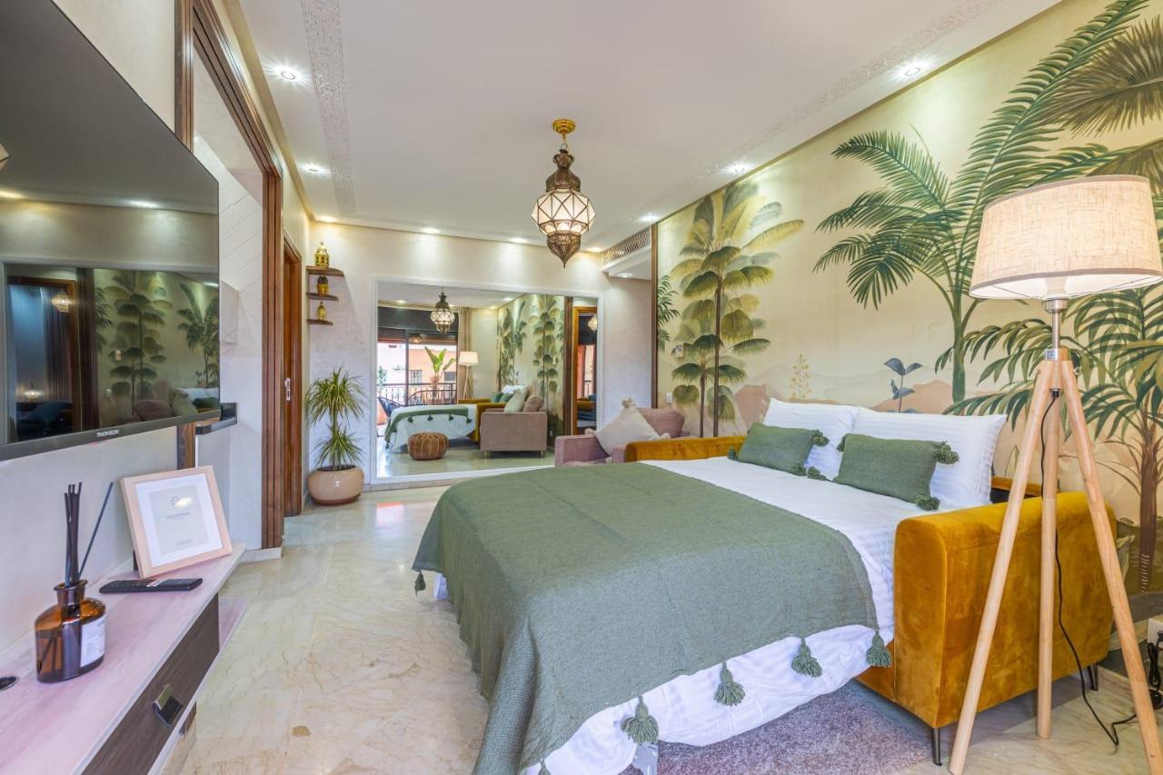 L'Atlas - Appartement Authentique A Gueliz Marakeş Dış mekan fotoğraf