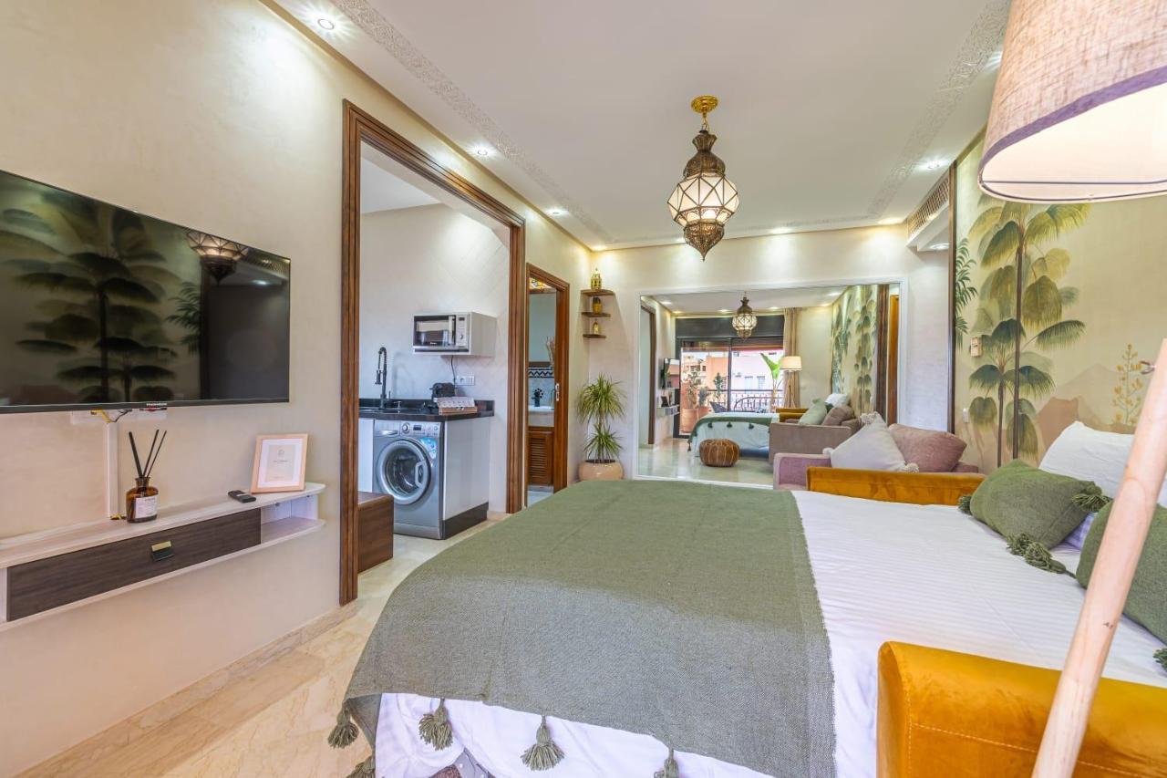 L'Atlas - Appartement Authentique A Gueliz Marakeş Dış mekan fotoğraf