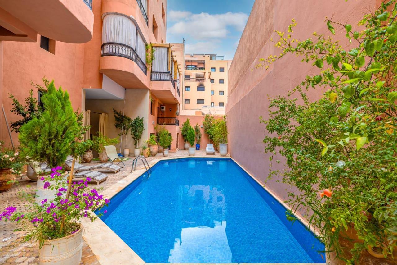 L'Atlas - Appartement Authentique A Gueliz Marakeş Dış mekan fotoğraf
